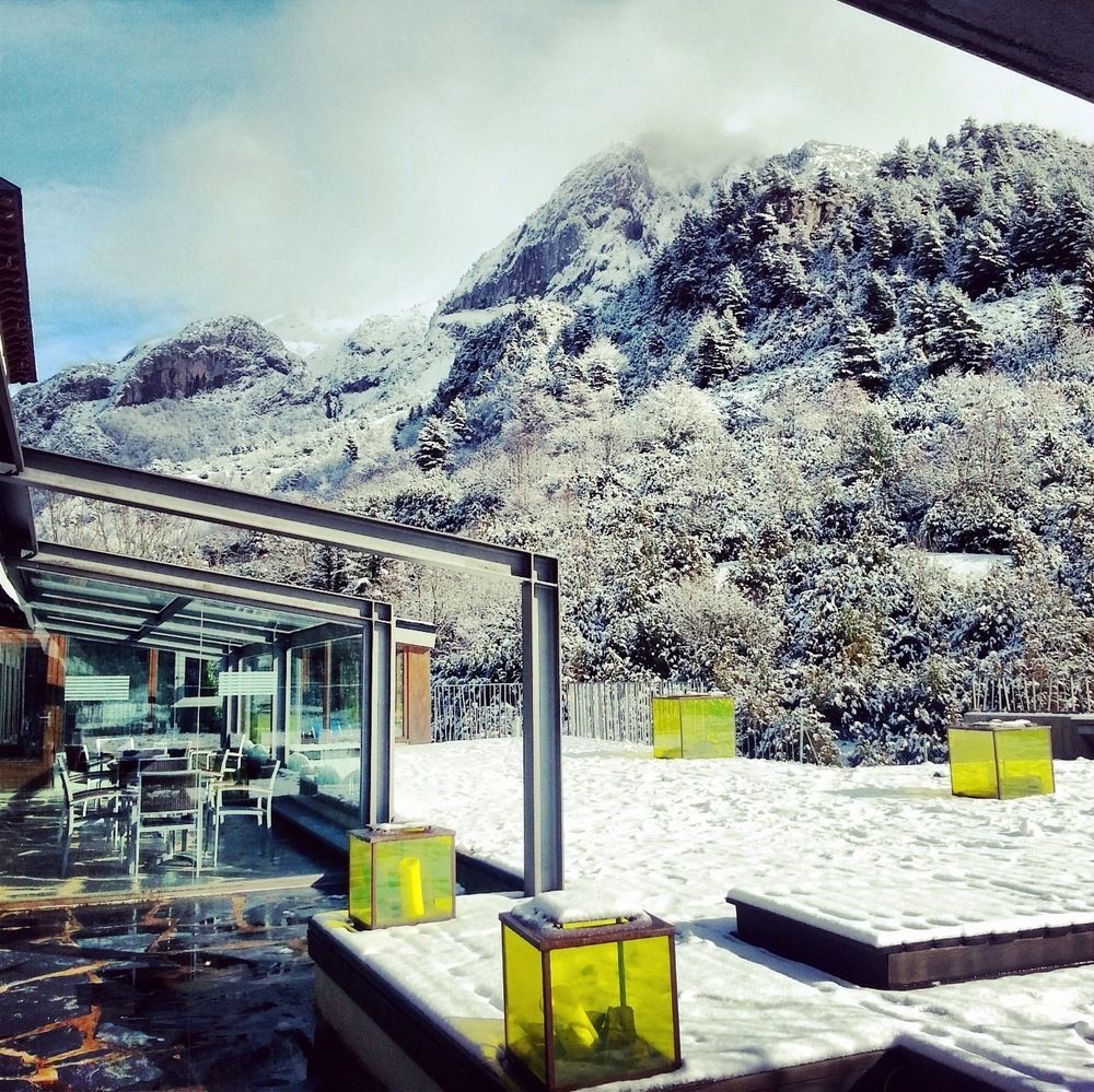 Hotel Santa Cristina Petit Spa Canfranc Exterior photo